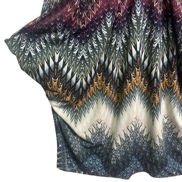 BCBGeneration Womens Small Multicolor Sleeveless Pocketed Zig Zag Mini Dress - Picture 2 of 9